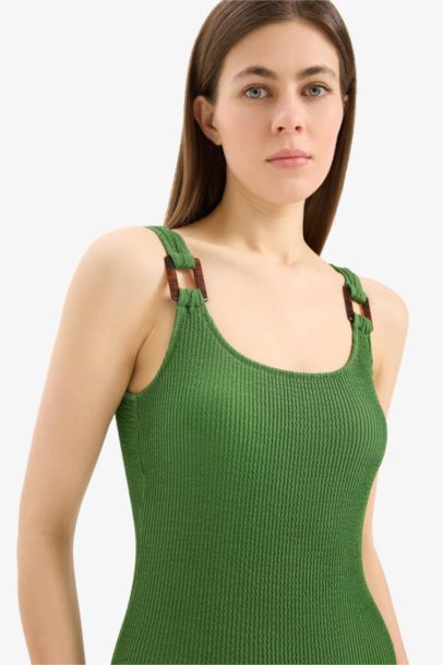 Regular Fit Bürümcük Mayo