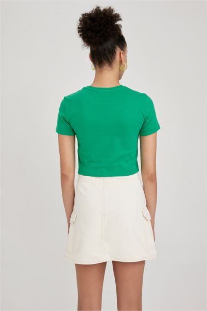 تيشيرت سليم فيت نص ردن