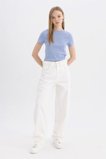 تيشيرت نص كم سليم فيت