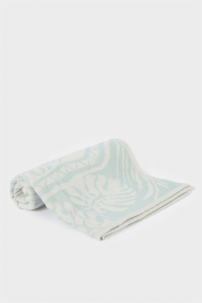 Woman Patterned Cotton Beach Towel