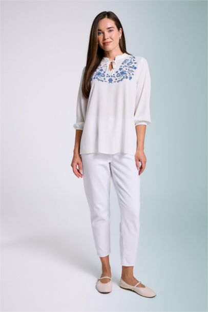 Regular Fit Long Sleeve Blouse