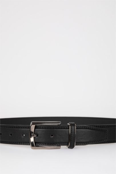 Классический ремень из искусственной кожи для мужчин