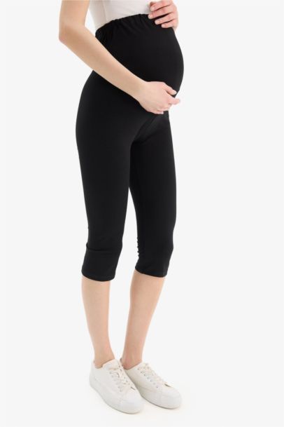 Skinny Fit Knitted Maternity Bottoms