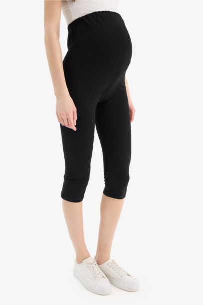Skinny Fit Knitted Maternity Bottoms