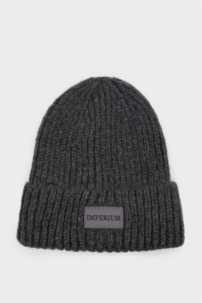 Boy Woven Label Beanie