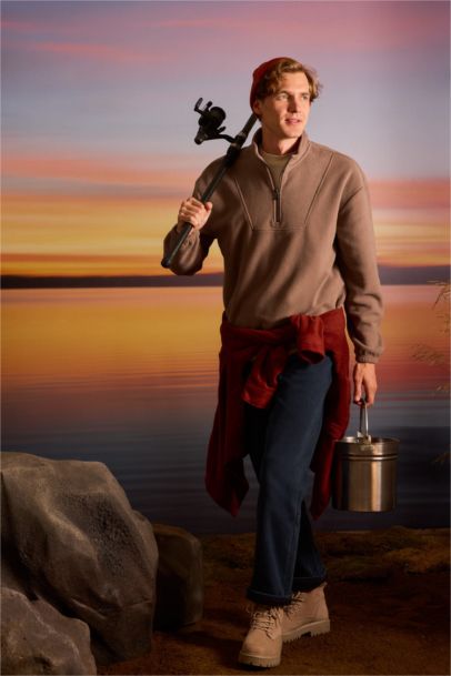 Diago Comfort Fit High Waist Wide Leg Jeans