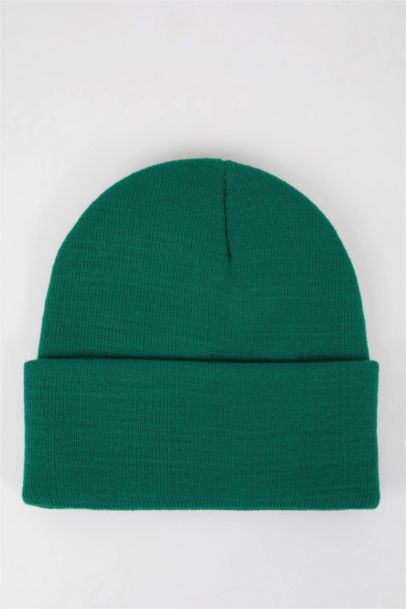 Erkek Çocuk Dokuma Etiketli Triko Bere