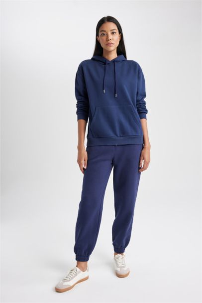 jogger Basic Thick Sweatshirt Fabric Trousers