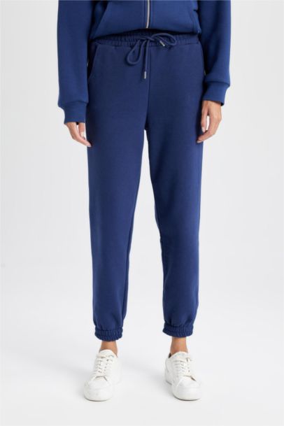 Jogging basique à taille normale avec poches