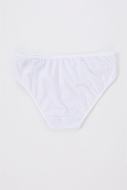 كلوت بناتي سادة أبيض - 3 قطع