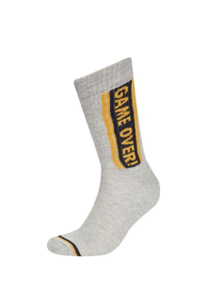 DeFactoFit 3 Piece Cotton Long Socks