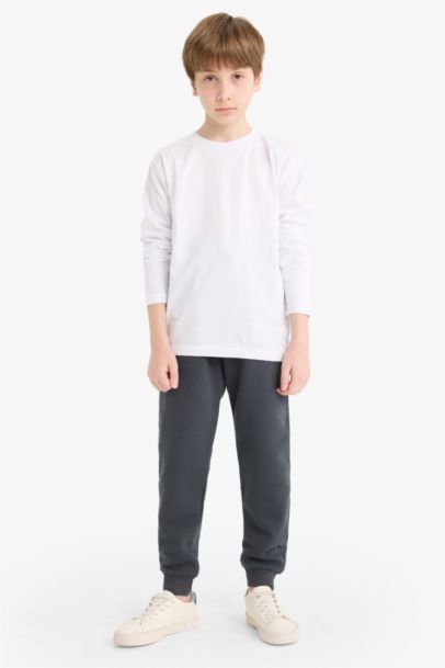 Pantalon épais à taille élastique pour garçon