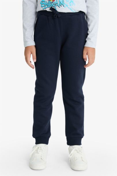 Boy Regular Fit Elastic Waist Sweatpants