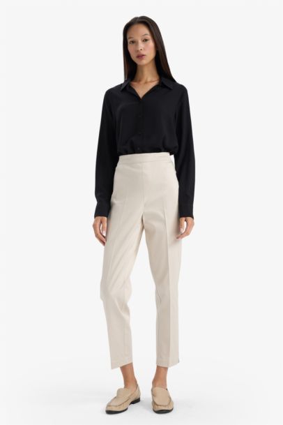 Regular Fit Shirt Collar Long Sleeve Shirt