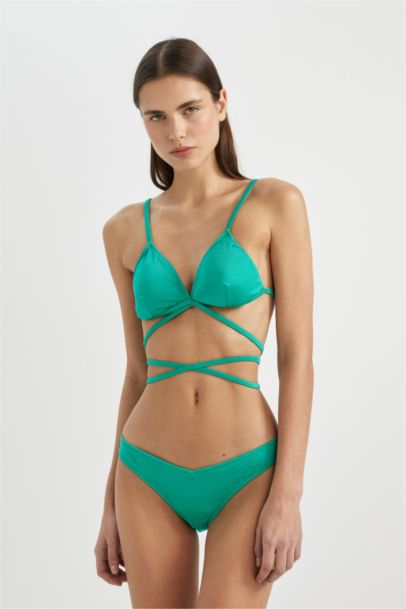 Regular Fıt Bikini Üstü