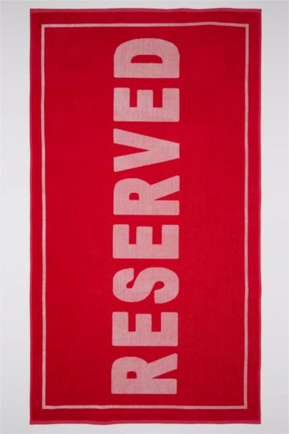 Woman Printed Cotton Beach Towel