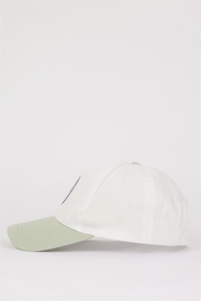 Boy Color Block Cotton Cap