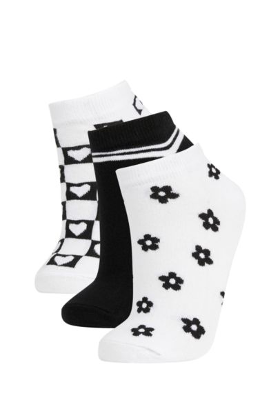 Women's Cotton 3 Pack Short Socks