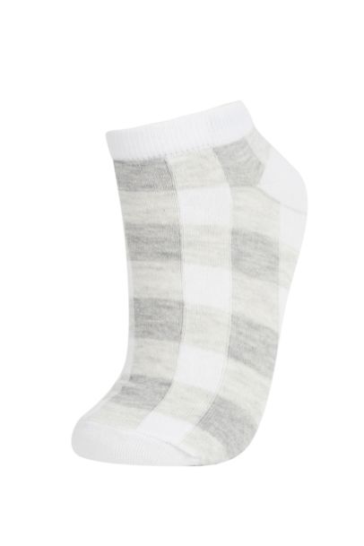 Chaussettes Courtes en Coton pour Femme - 5 Paires