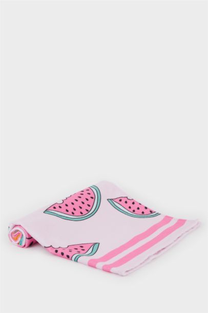Baby Girl Patterned Beach Towel