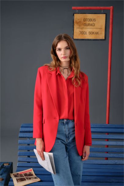 Блейзер оверсайз