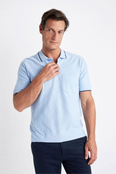 Regular Fit Short Sleeve Polo T-Shirt
