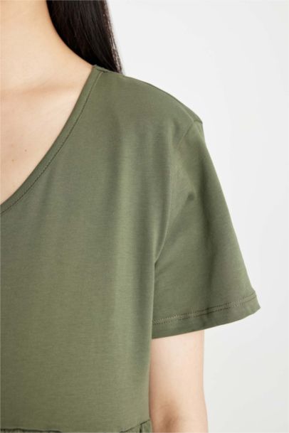 Regular Fit Short Maternity Dress