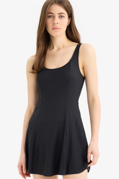 Fall in Love Regular Fit Skirted Swimsuit