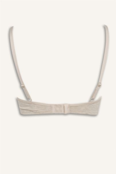 Pamuklu Kaplı Pedli Balensiz Bra