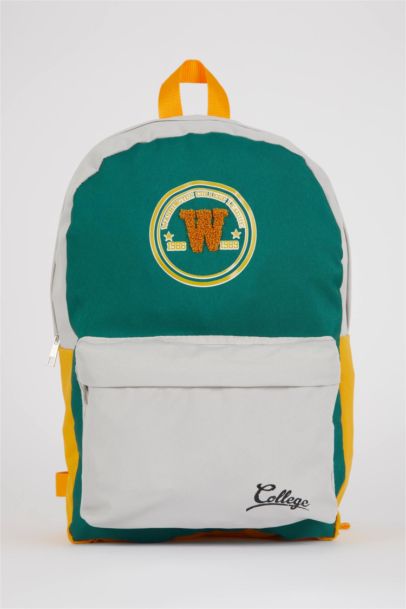 Erkek Çocuk Kendi Kendini Onaran Su Tutmayan Kumaş Sırt Çantası