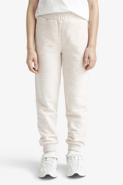 Pantalon Jogging basique à taille élastique Coupe standard pour fille