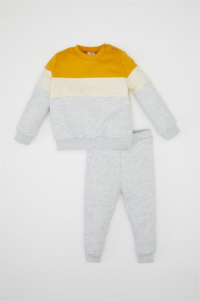 Ensemble de Sweat-shirt et Jogging à taille élastique pour Bébé Garçon