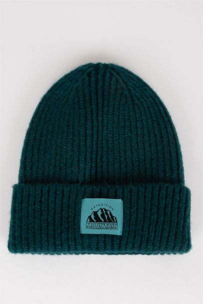 Erkek Dokuma Etiketli Bere