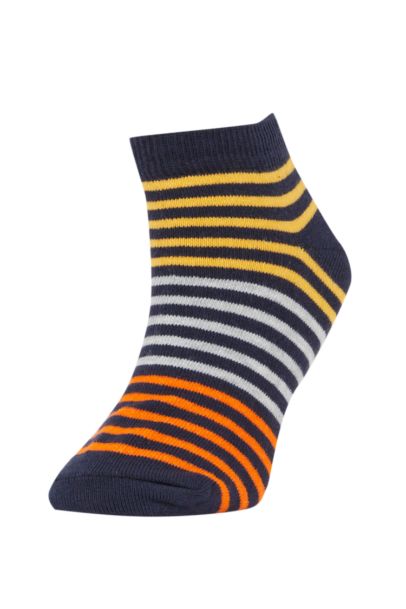 Erkek Çocuk 5'li Pamuklu Patik Çorap