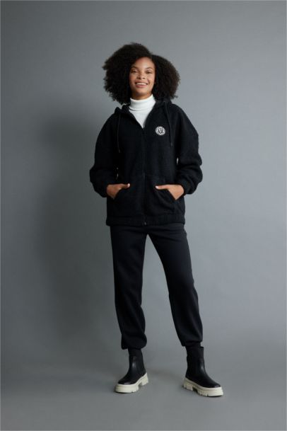 Кардиган оверсайз с капюшоном