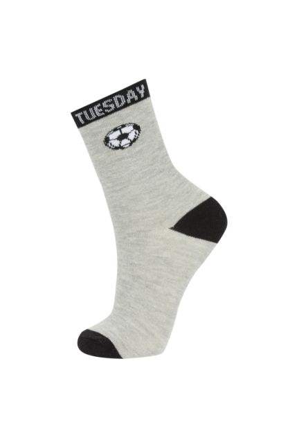 Boy Printed 5 Piece Long sock