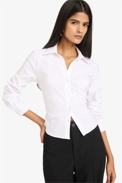 Fitted Bengaline Shirt