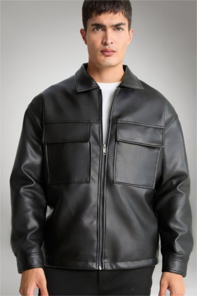 Su İtici Oversize Mont