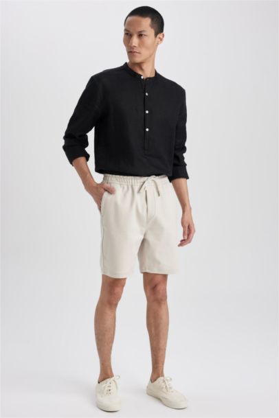 Шорты приталенного кроя