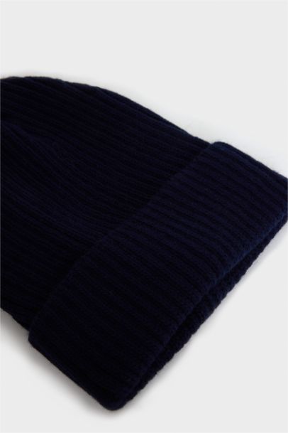 Erkek Bebek Dokuma Etiketli Bere