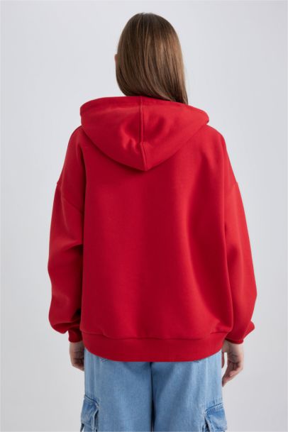 Sweat à capuche Coupe oversize 