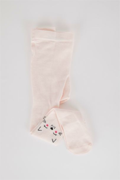 Kız Bebek Pamuklu Külotlu Çorap