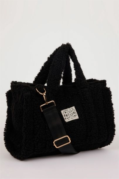 Basic Plush Crossbody Bag