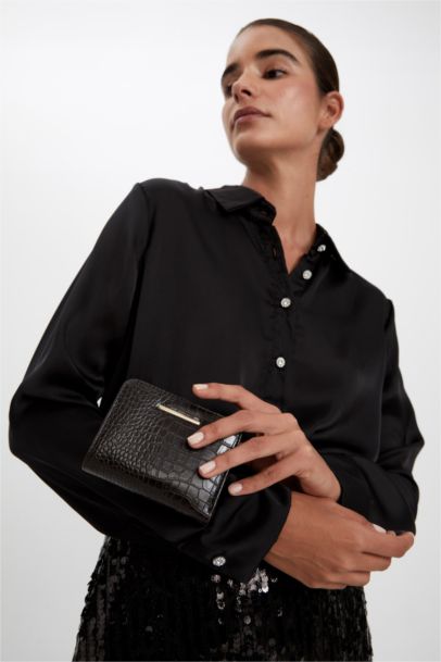 Kadın Croco Cüzdan