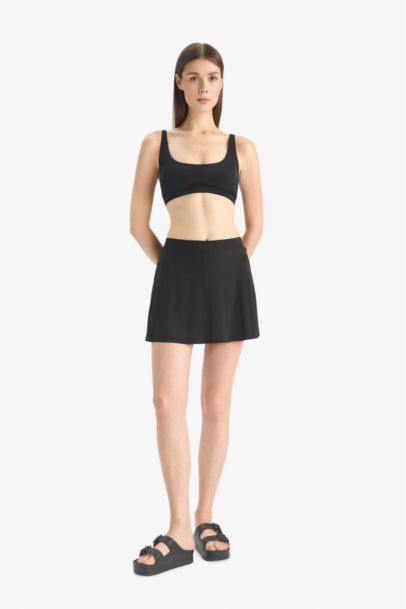 Fall in Love Skirted Swim Shorts