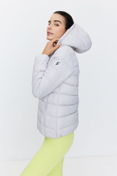 Water Repellent Windproof Defacto Fit Slim Fit Hooded Coat