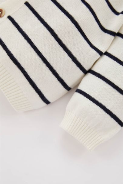 Baby Boy Crew Neck Knitwear Cardigan