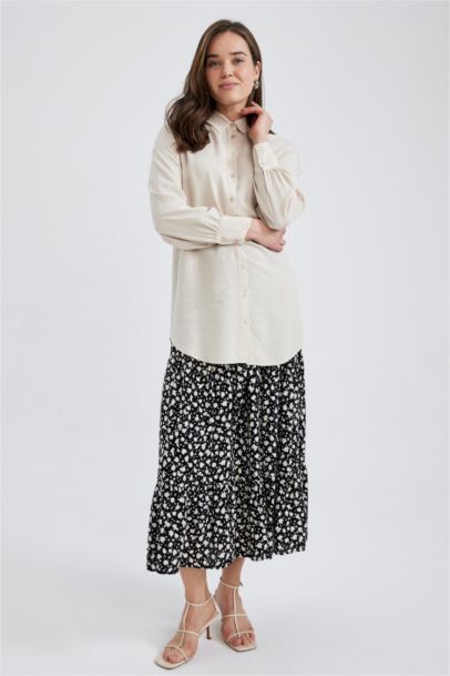 جيبة ماكسي فلورال فيسكوز