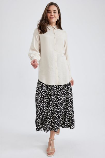 جيبة ماكسي فلورال فيسكوز