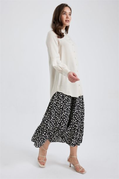 جيبة ماكسي فلورال فيسكوز